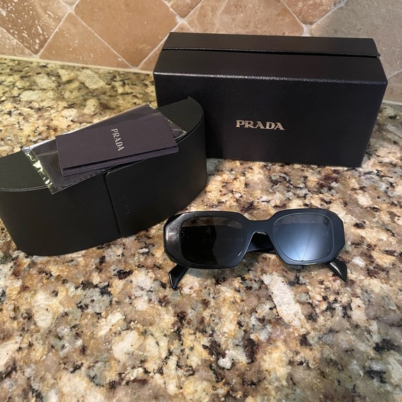 51MM Rectangle Prada Sunnies - Picture 6 of 6